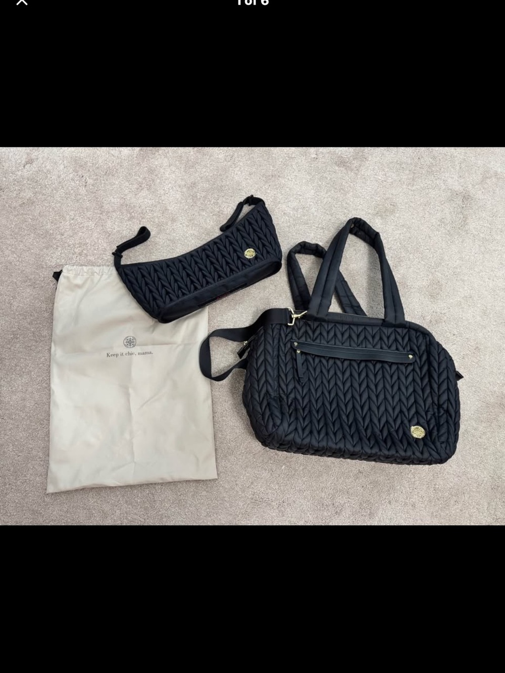HAPP Diaper bag and Stroller Caddy
